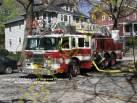 Brookline, MA Engine 4 on April 27, 2002